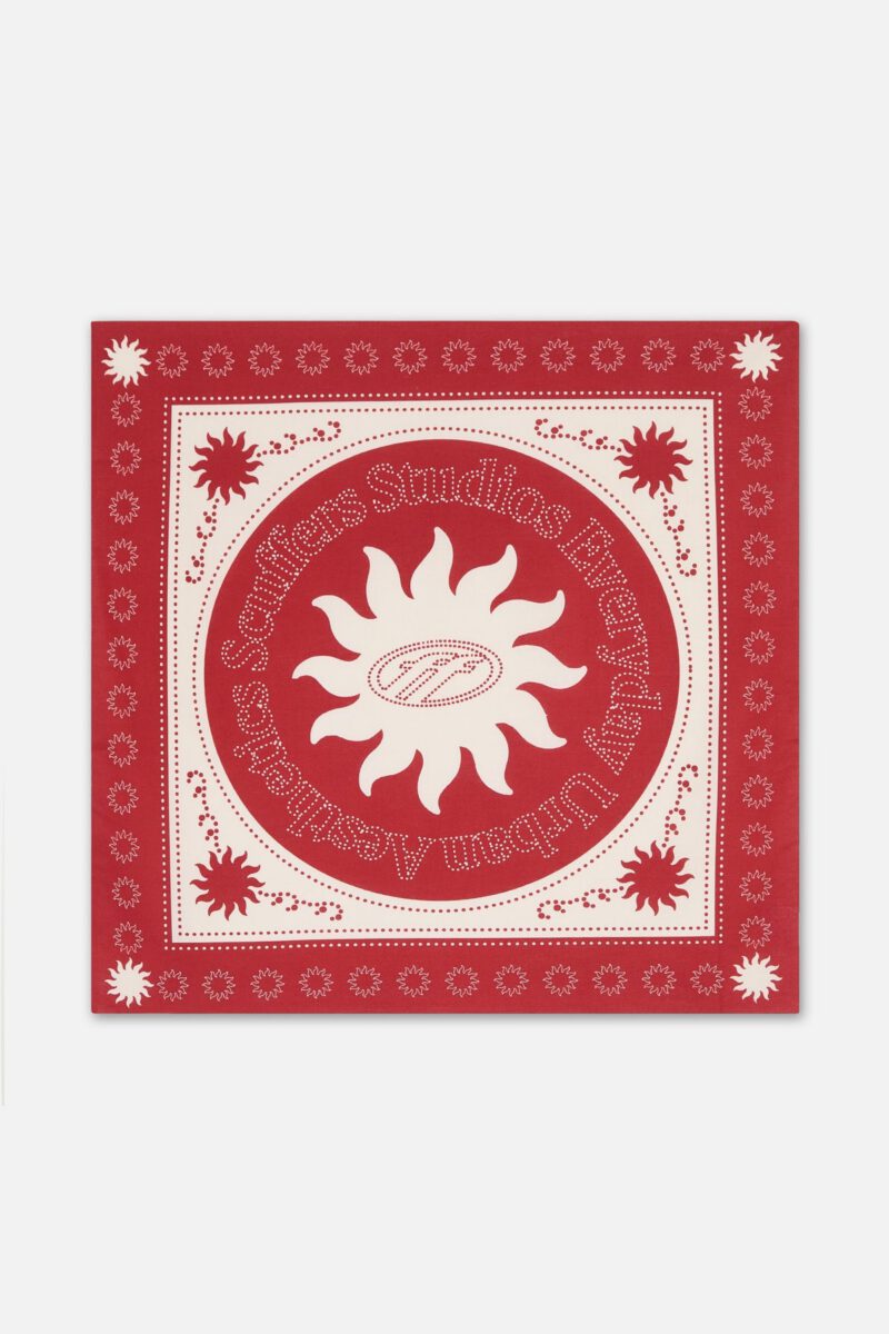 Red Sunflower Bandana