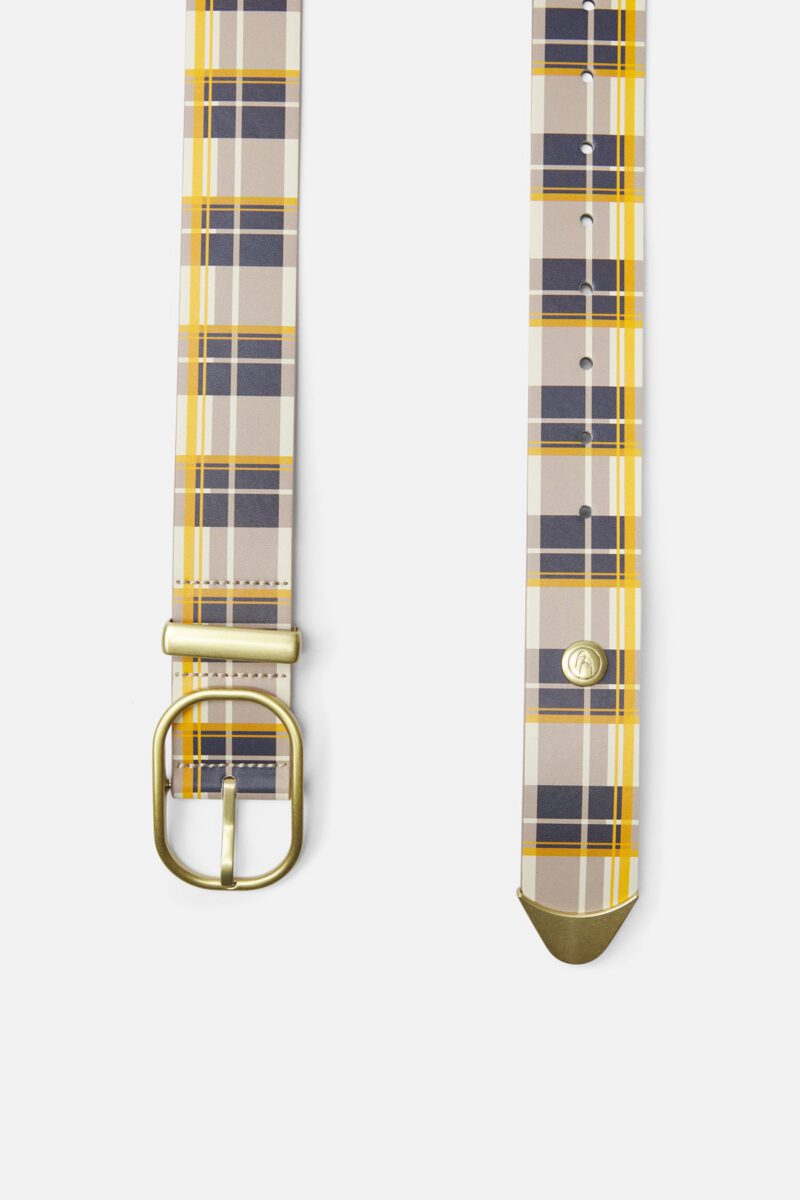 Checkered Brown Belt