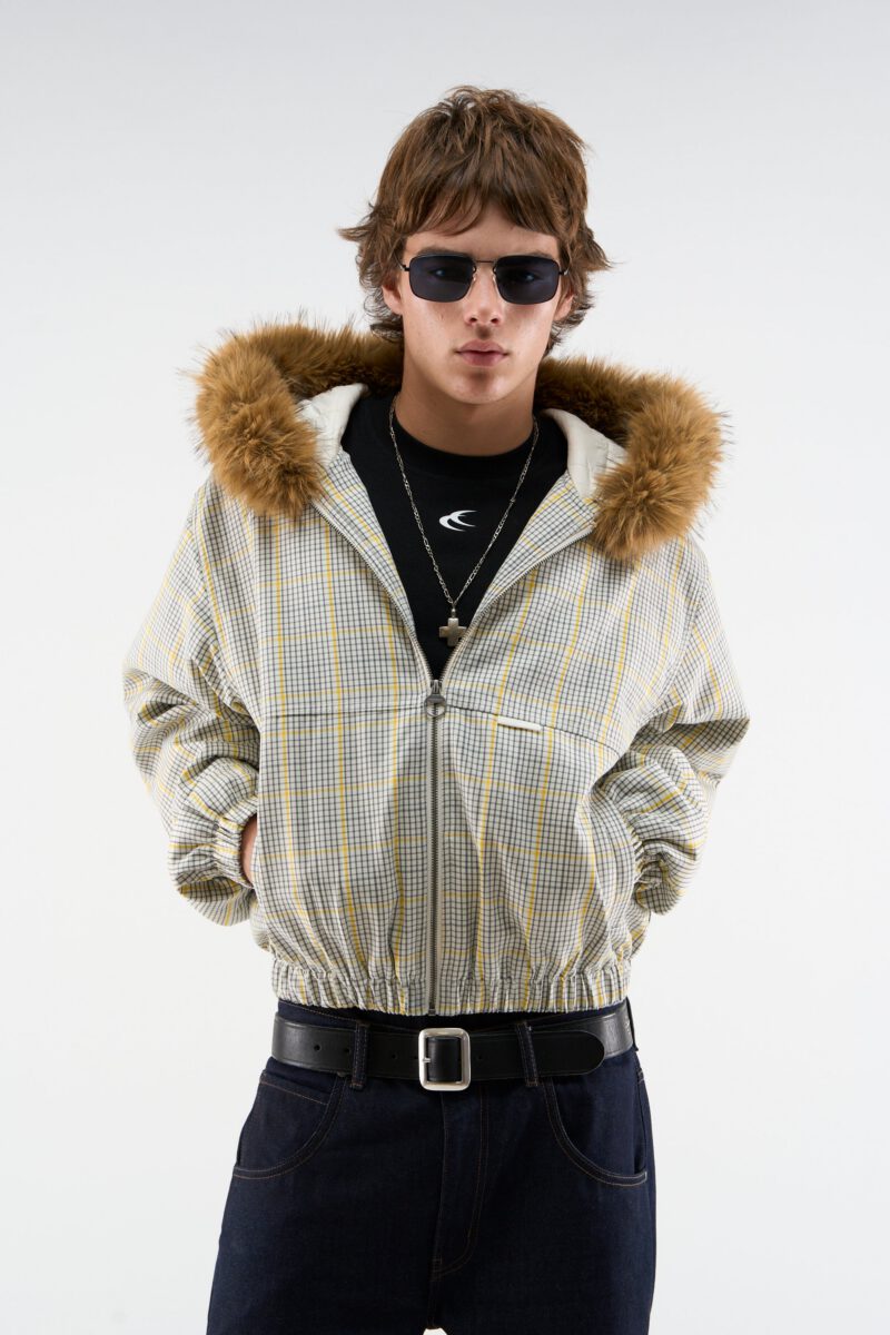 Checkered Work Jacket