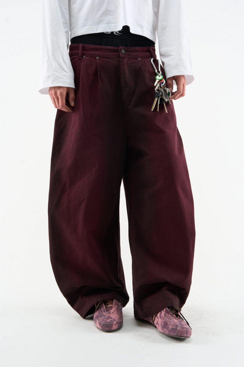 Shell Burgundy Pants