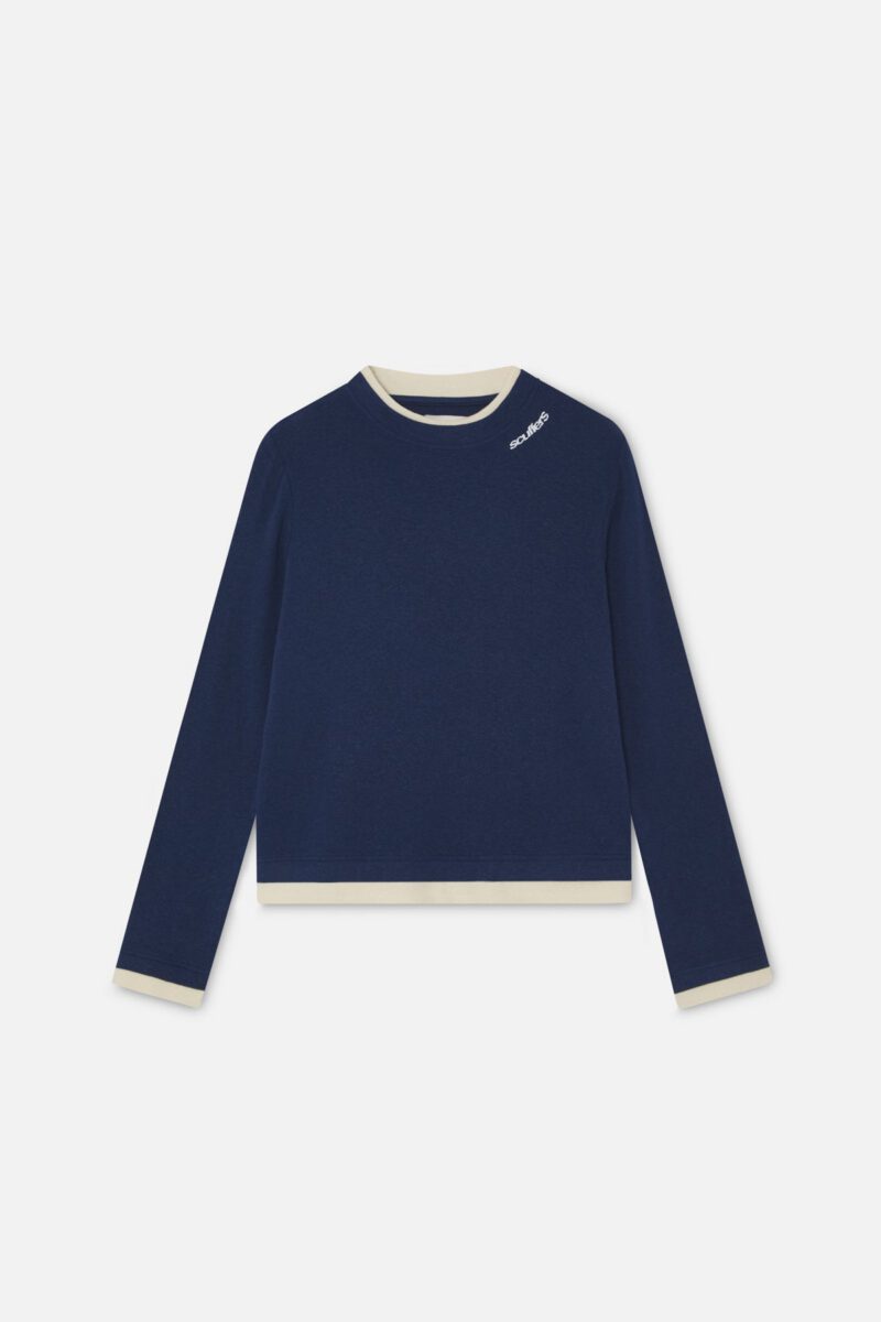 Double Navy Blue Longsleeve