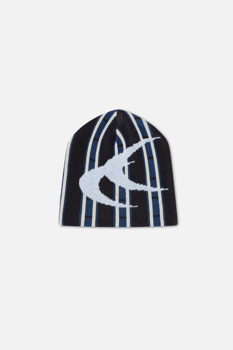 King Snake Blue Beanie