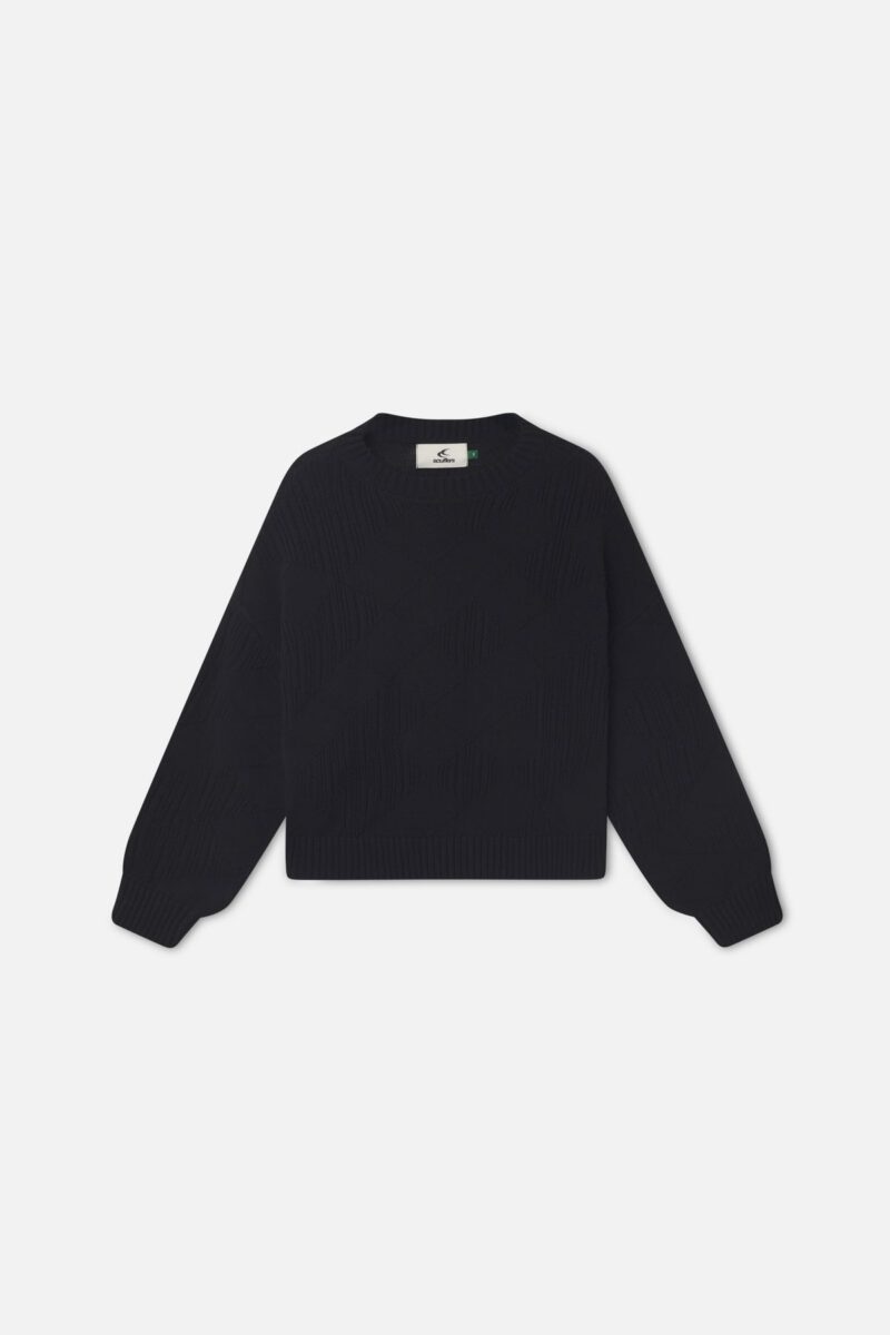 Martine Black Knit