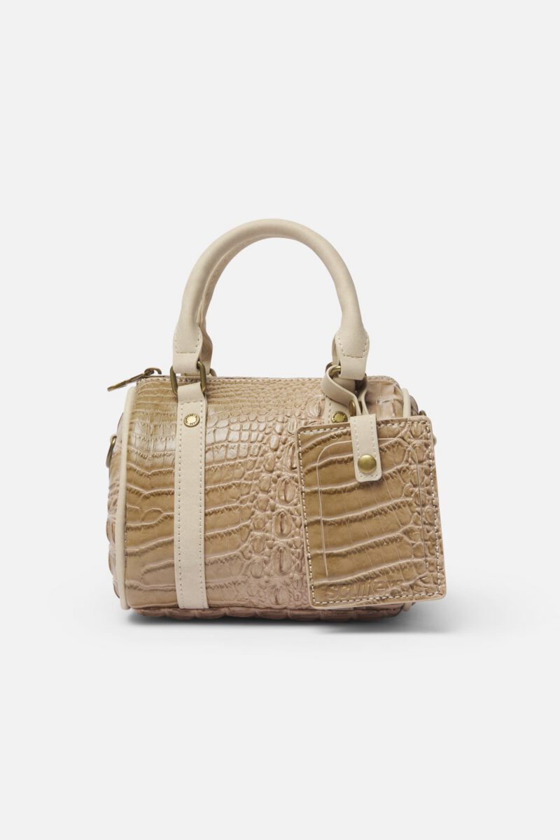 Mini Ecru Duffle Bag