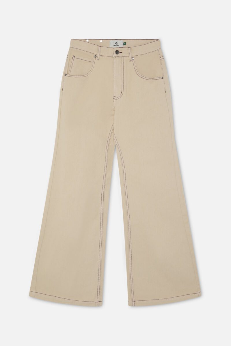 New Flared Ecru Pants