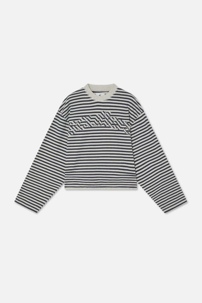 Raw Striped Navy Longsleeve