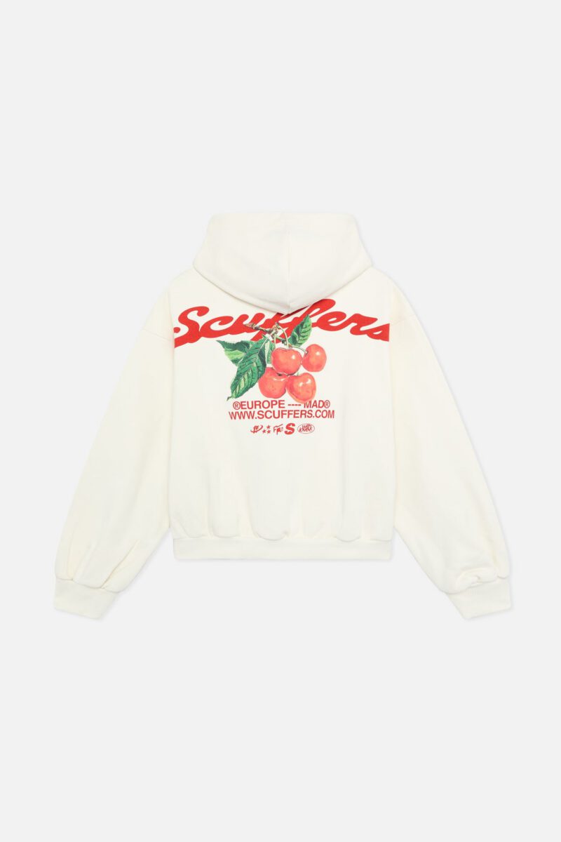 Tropical Ecru Hoodie