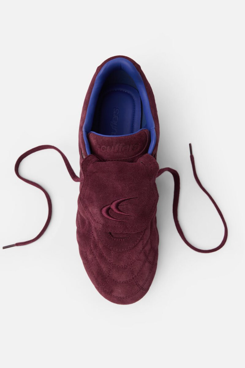 Iconic Suede Burgundy Sneaker