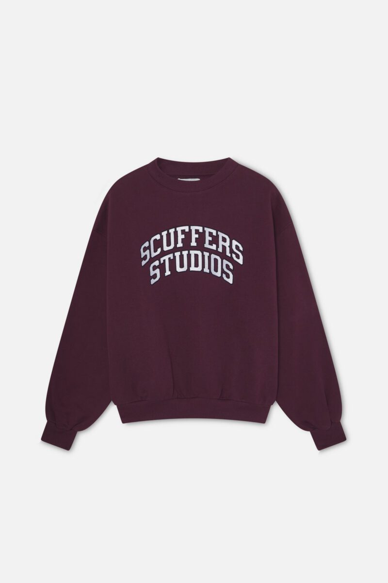 Semi Burgundy Crewneck