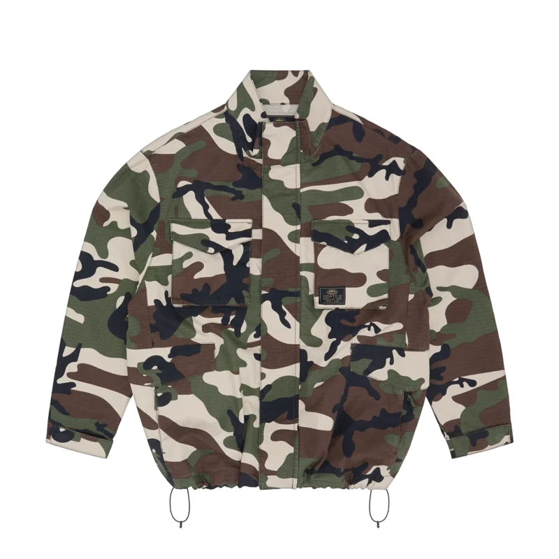 Field Jacket Woodland Camo - Guerillaz Corteiz
