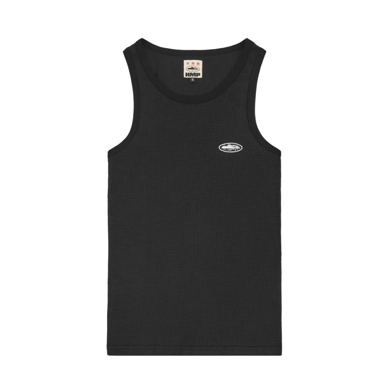 Débardeur Noir Essentiel - HMP Corteiz