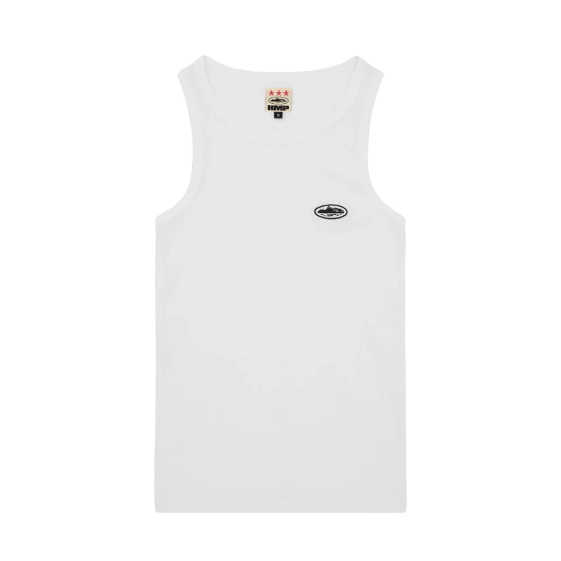 Débardeur Blanc Essentiel - HMP Corteiz