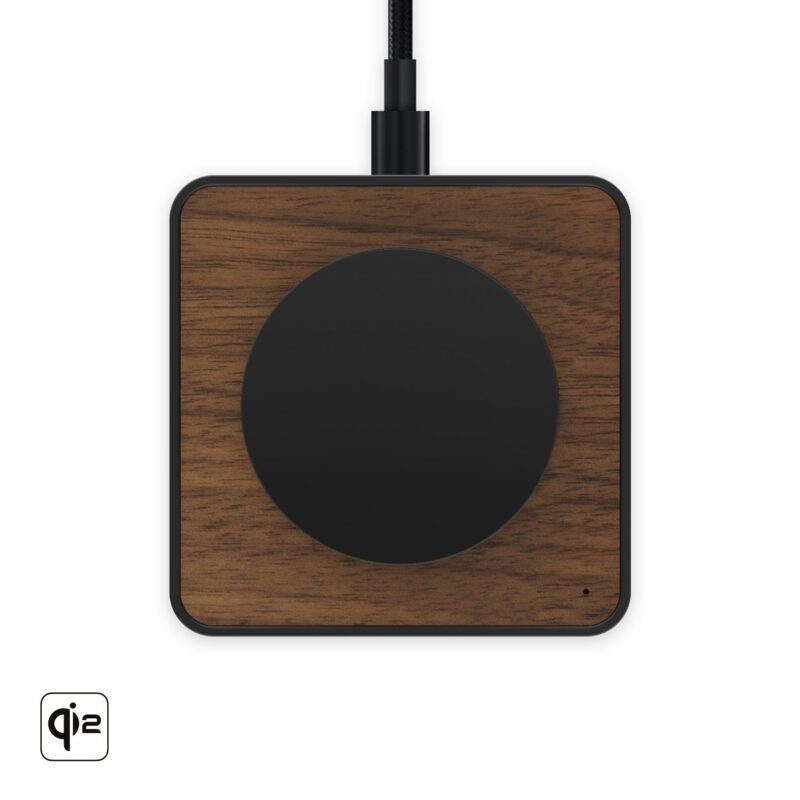 Mous — Walnut Wireless Charging Pad Noyer