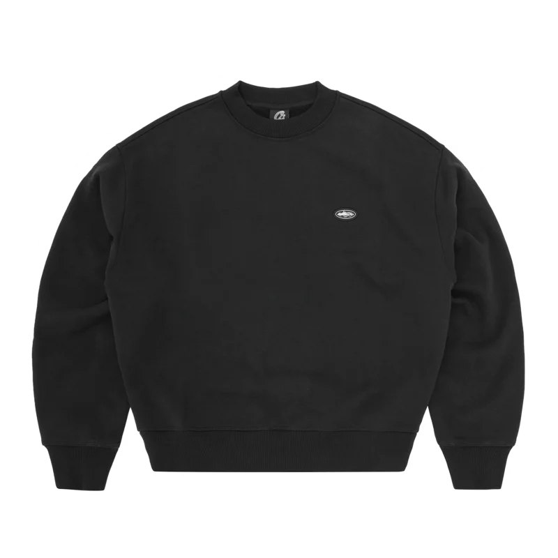 Crewneck Noir - Mini Island Corteiz