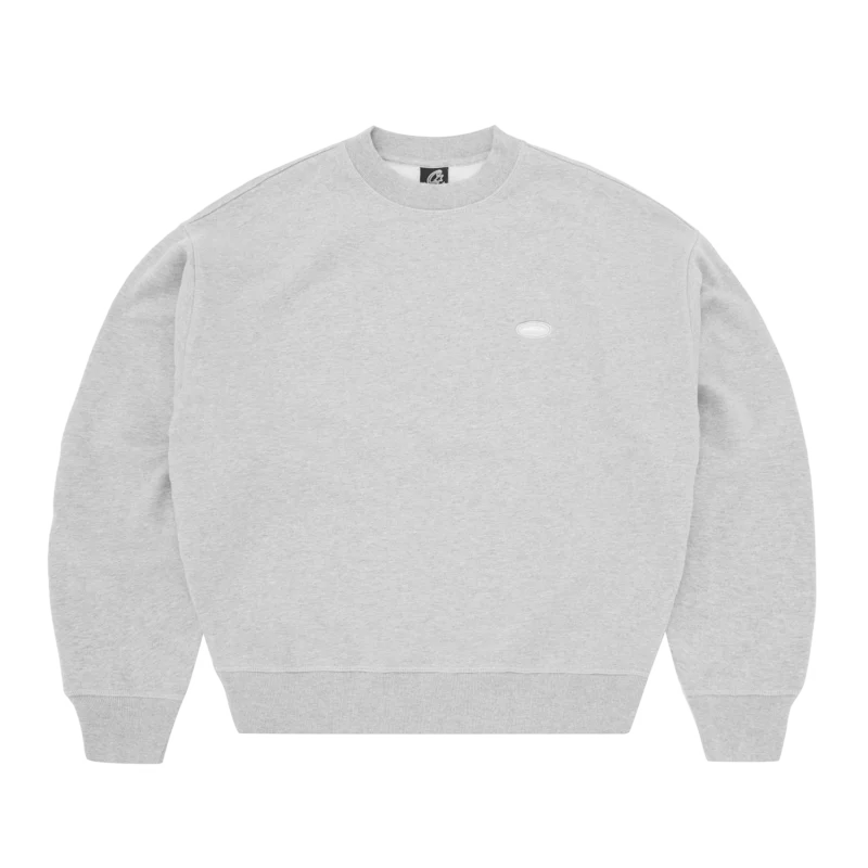 Crewneck Gris Chiné - Mini Island Corteiz
