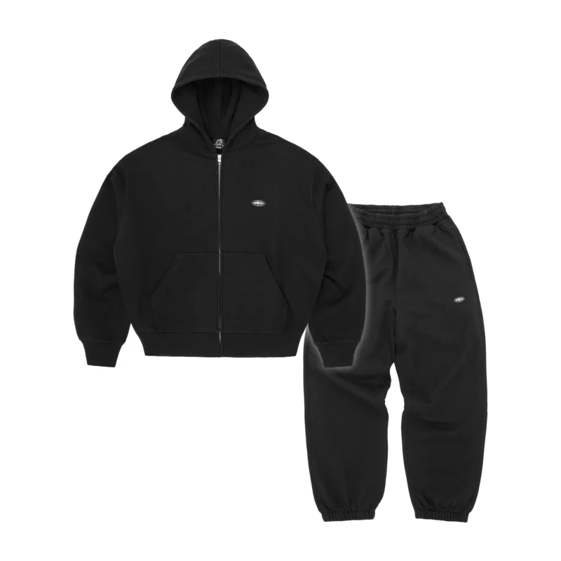 Ensemble Hoodie Noir - Mini Island Corteiz