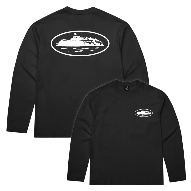 T-Shirt Manches Longues Noir - OG Island Corteiz