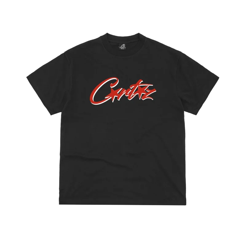 T-Shirt Noir Rouge - OG Allstarz Corteiz