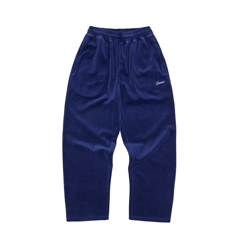 Track Pant Velours Navy - Pista Corteiz