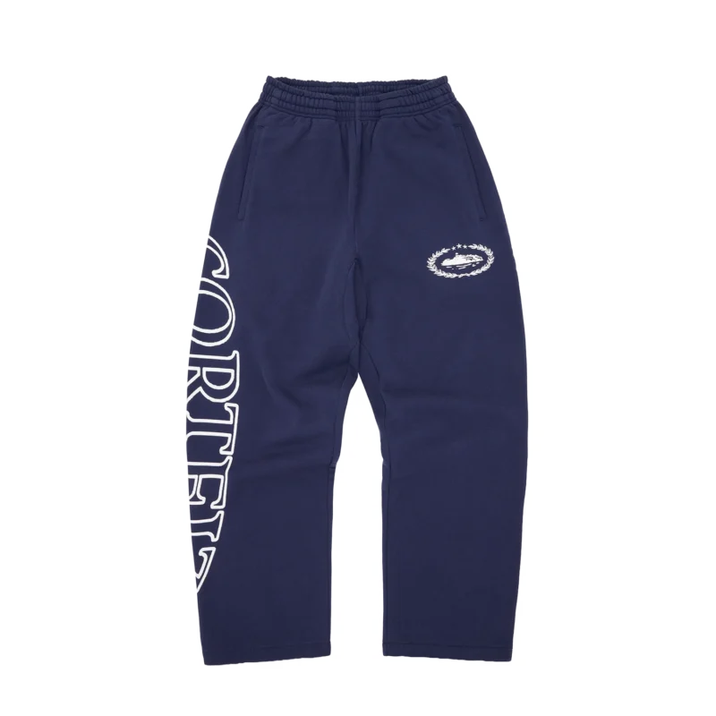 Open Hem Pant Premium Navy - Superior Royale Corteiz