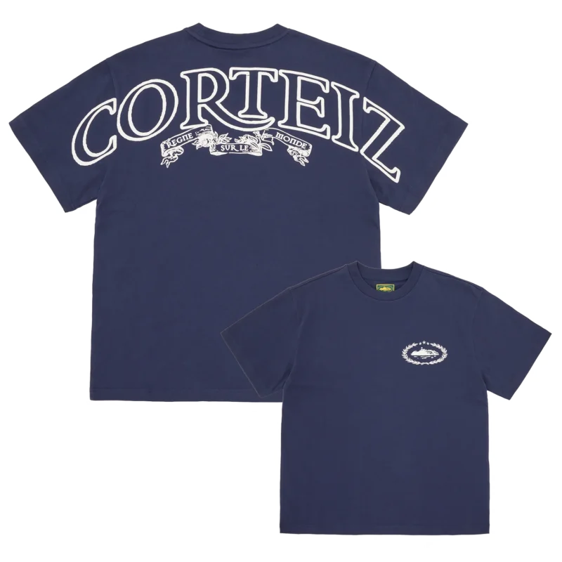 T-Shirt Premium Navy Blanc - Superior Royale