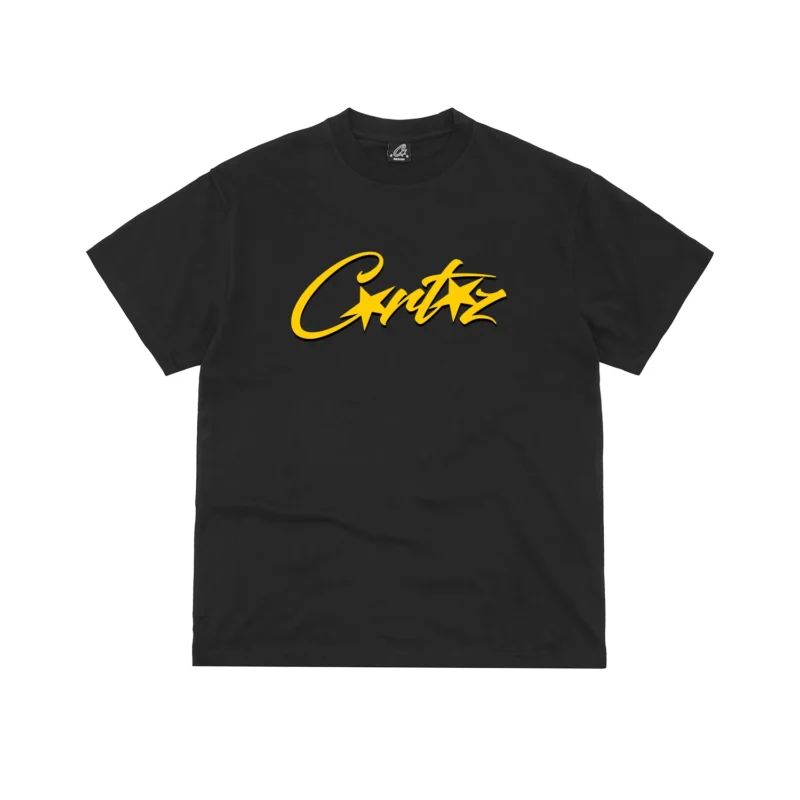 T-Shirt Noir Jaune - OG Allstarz Corteiz