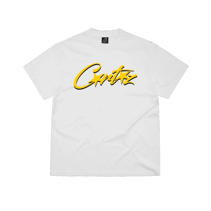 T-Shirt Blanc Jaune - OG Allstarz Corteiz
