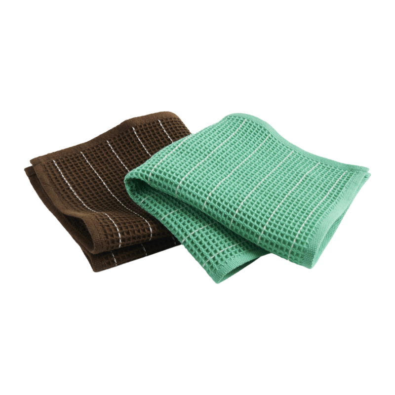 Earl of East — Torchon Chocolate/Emerald Pinstripe Canteen of 2